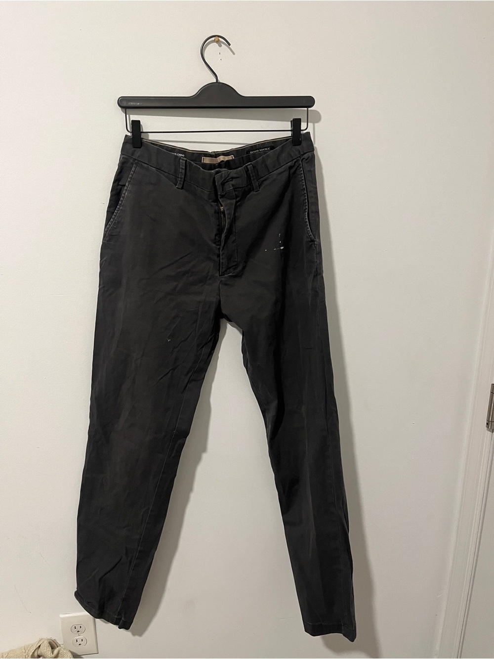Banana Republic Factory Black Men's Chinos